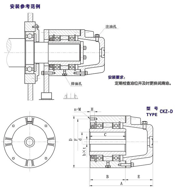 CKZ-D楔塊式超越好色先生污视频下载結構圖