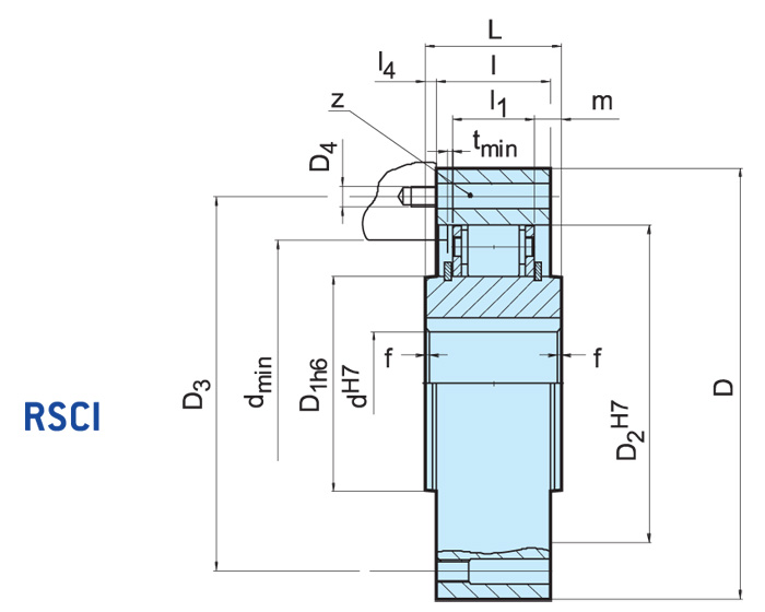 RSCI 180-300單向逆止器結構圖